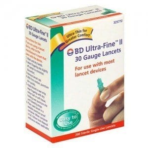 BD Ultra-Fine II Lancet